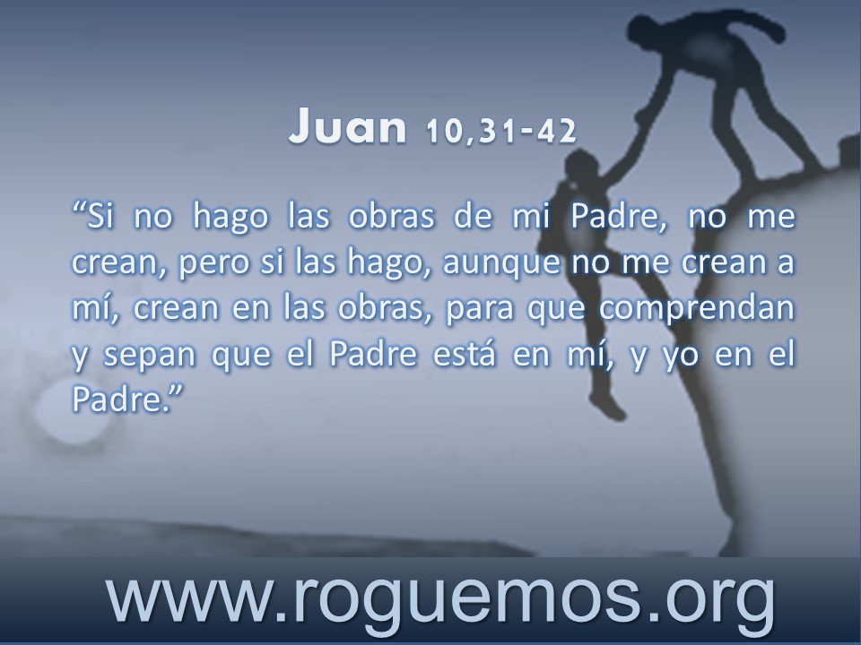 crean en las obras