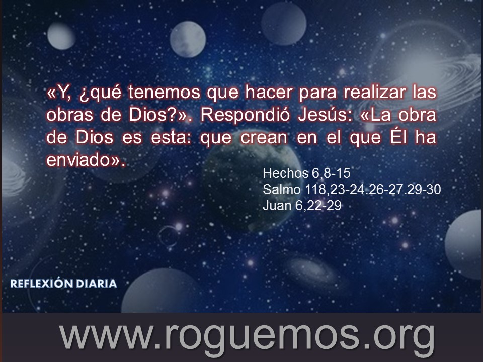 La obra de Dios