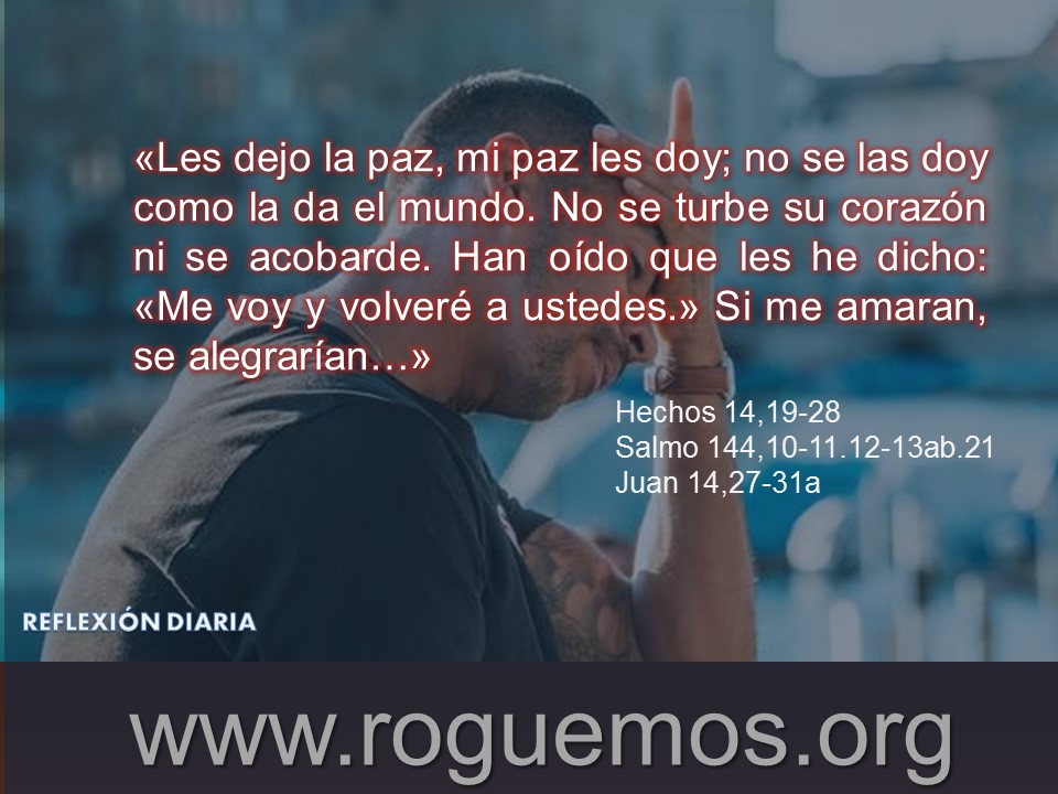No se turbe su corazón