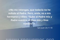 Padre mío y Padre vuestro