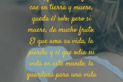 El que ama su vida