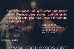 Bienaventurados los que crean