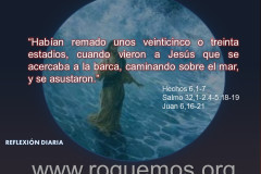 vieron a Jesús