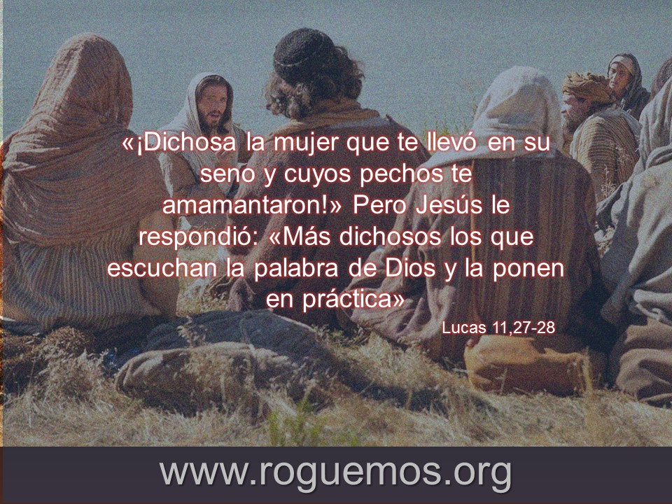 dichosos los que escuchan