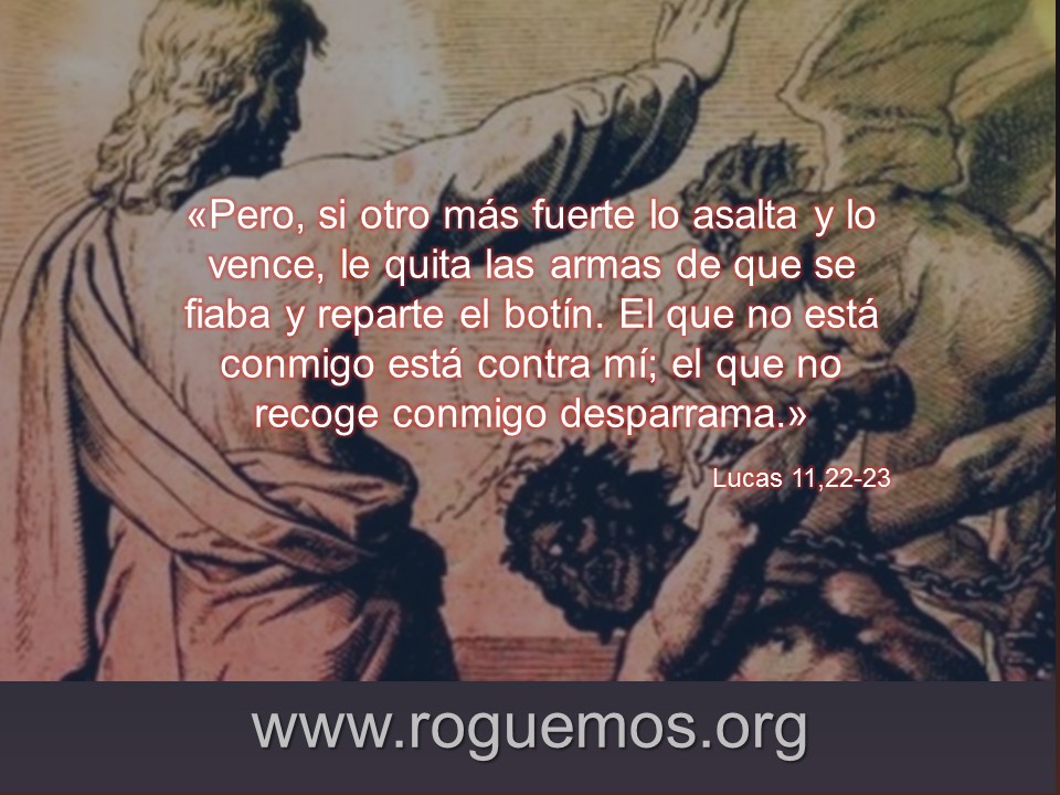 El que no está conmigo