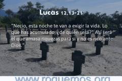 el que amasa riquezas