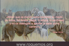 como corderos