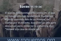 el que no recoge conmigo desparrama