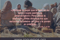 dichosos los que escuchan
