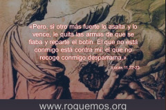 El que no está conmigo