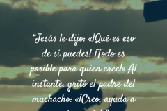 Creo, ayuda a mi poca fe