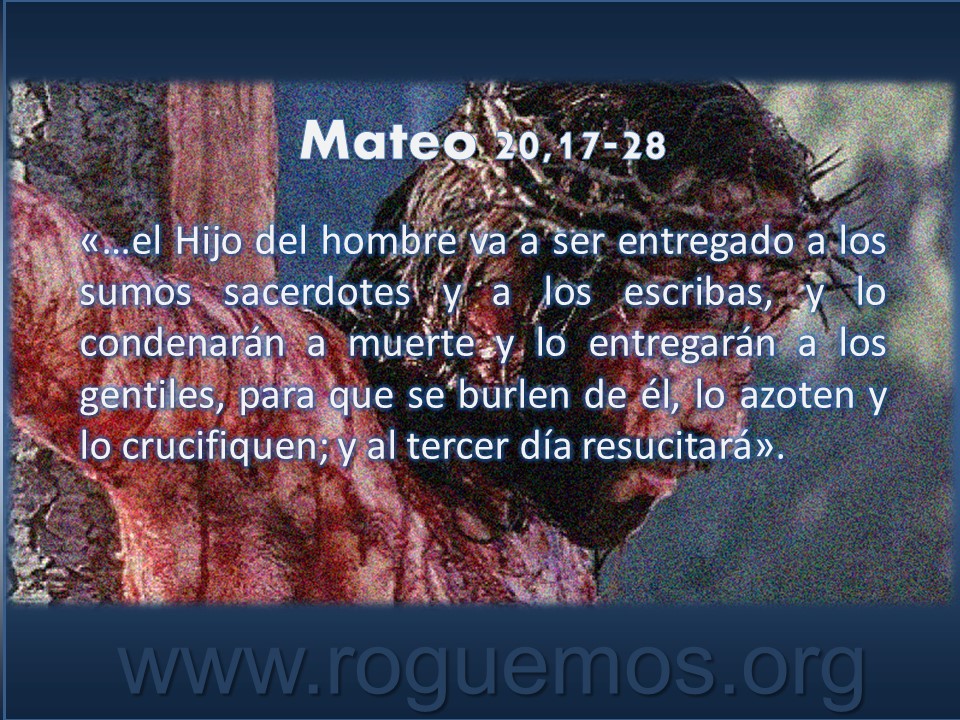 al tercer día resucitará