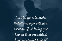 si la luz que hay en ti