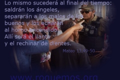 separarán a los malos de los buenos
