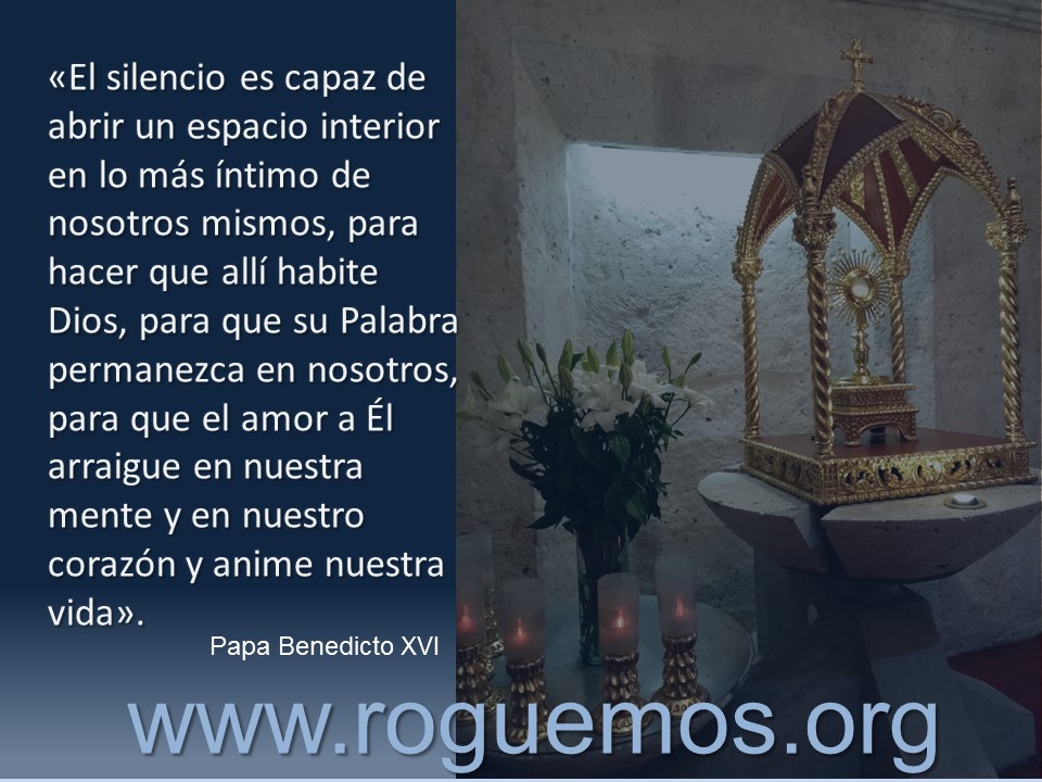 Adoración al Santísimo