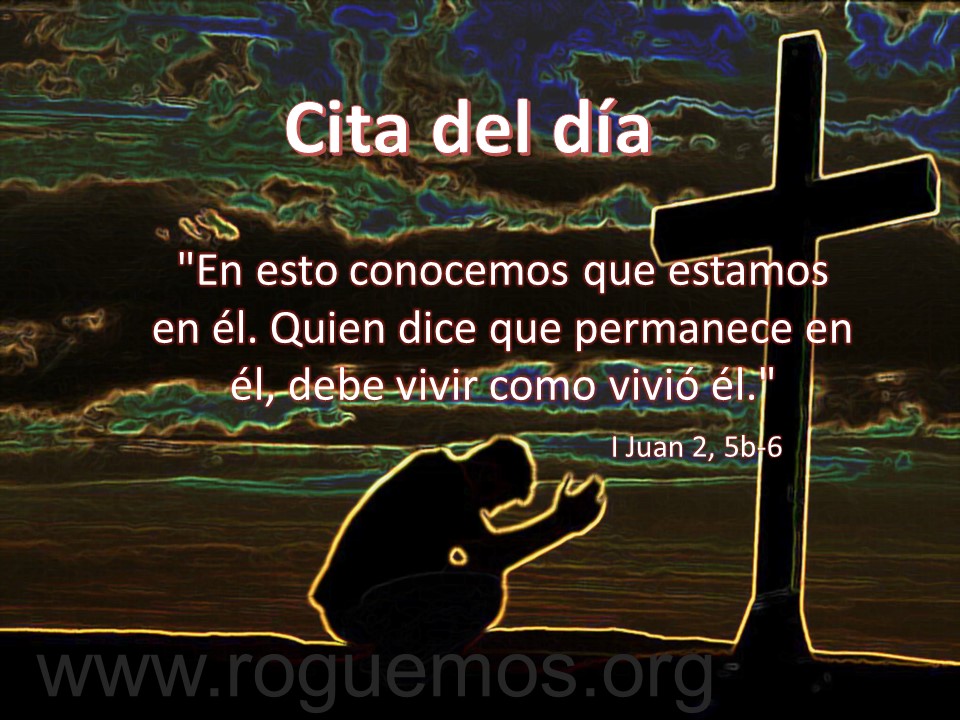 vivir como vivió él