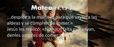 denles ustedes de comer – Mateo 14,13-21