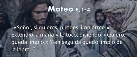 Mateo 8,1-4 – queda limpio
