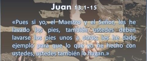 Juan 13,1-15 – lavarse los pies