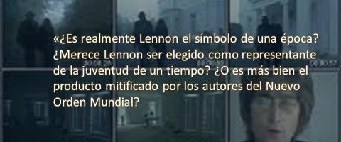 John Lennon es en realidad un mito