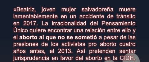 vida en peligro